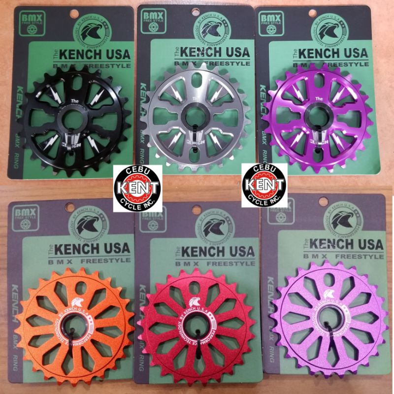 KENCH USA Eagle Bmx Alloy Chain Ring 25T (Taiwan made) Sprocket ...