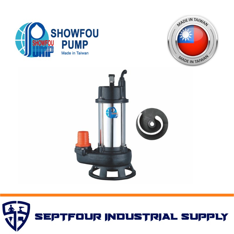 Showfou 1HP Submersible Pump (Sewage Water) SS-112D | Shopee Philippines