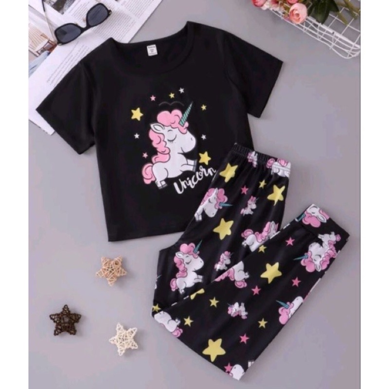 New Arrival! Character print Blouse and Printed Leggings for Kids Set ...