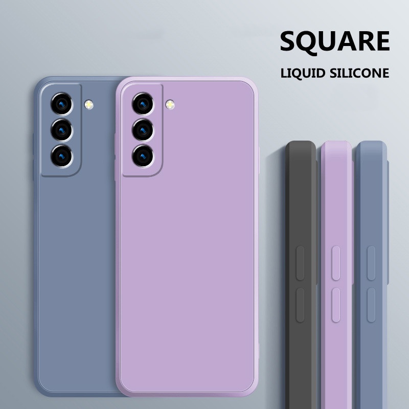 Square Casing VIVO X80 X50 Pro X60 Pro X70 Pro Y1S Y20 Y21 Y21T Phone Case  Cover Soft TPU Silicone Phone Case Cover