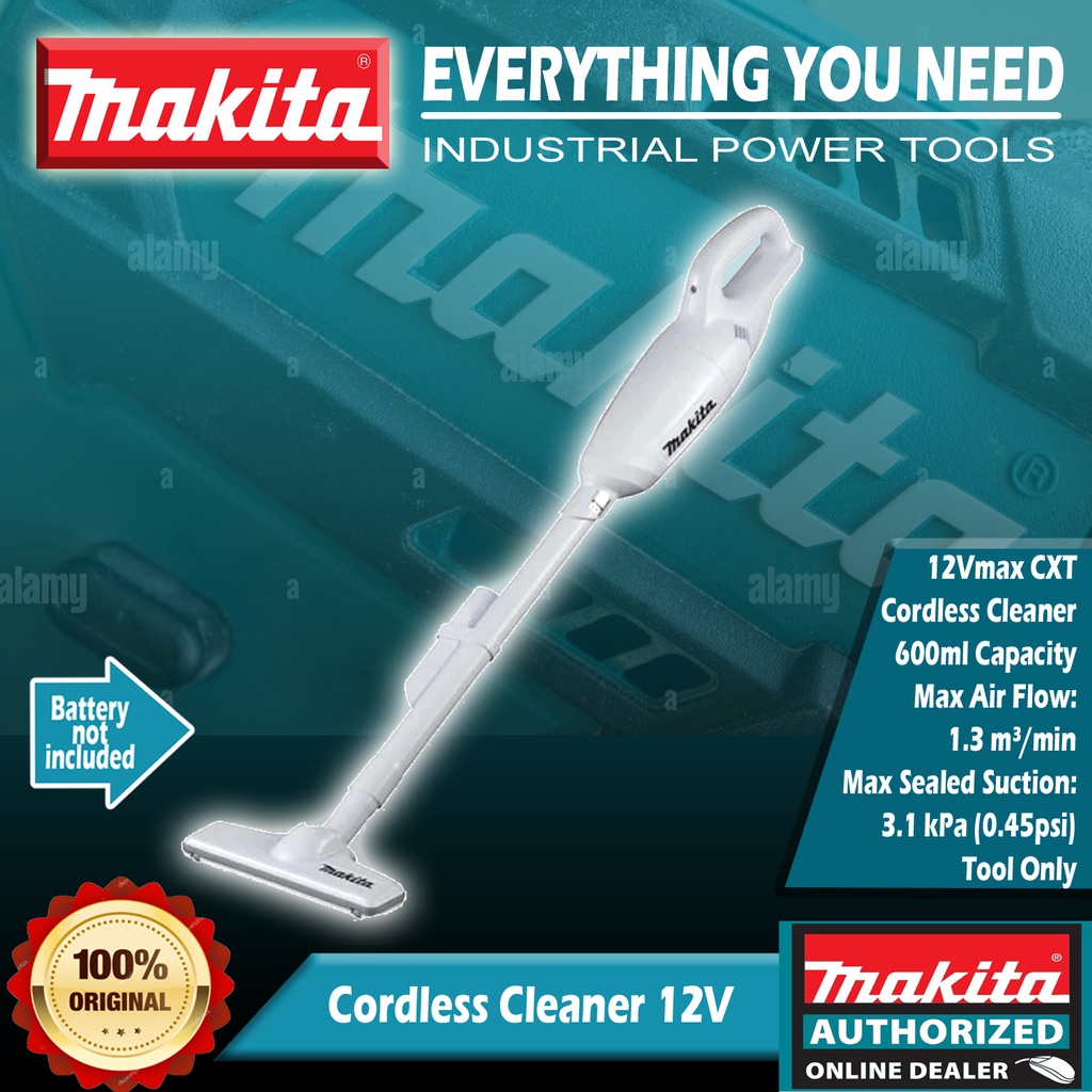 12Vmax CXT Cordless Cleaner 600ml Capacity CL106FDZW with freebies