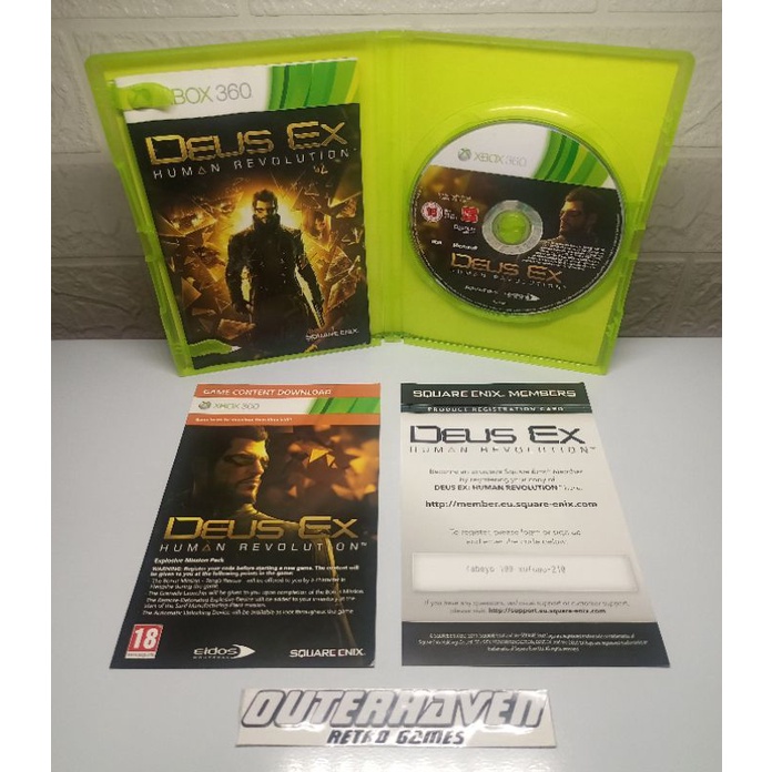 DEUS EX human revolution xbox 360 - Collection