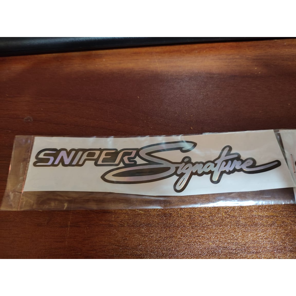 Signature Style Vinyl Sticker (Hologram) | Shopee Philippines