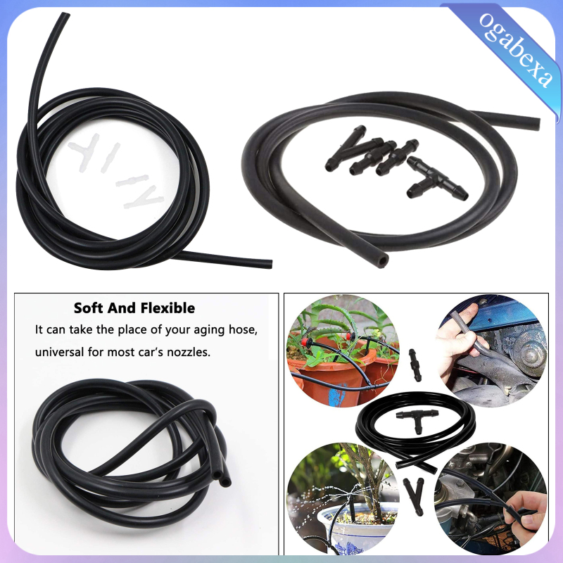 Car Windshield Washer Fluid Hose 200cm (78.8inch) Windshield Hose ...