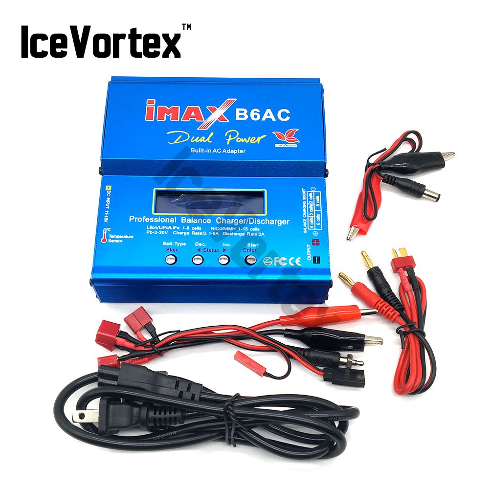 Chargeur IMAX B6AC 80W Pour Batteries RC - Charge Li-po, NiMH, Etc. - Tension 10-20V - Neuf