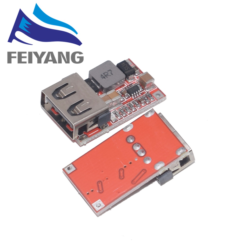 LEORY DC DC Converter 6 24V 12V/24V To 5V 3A Car USB Charger For Phone Module DI - Foto 4