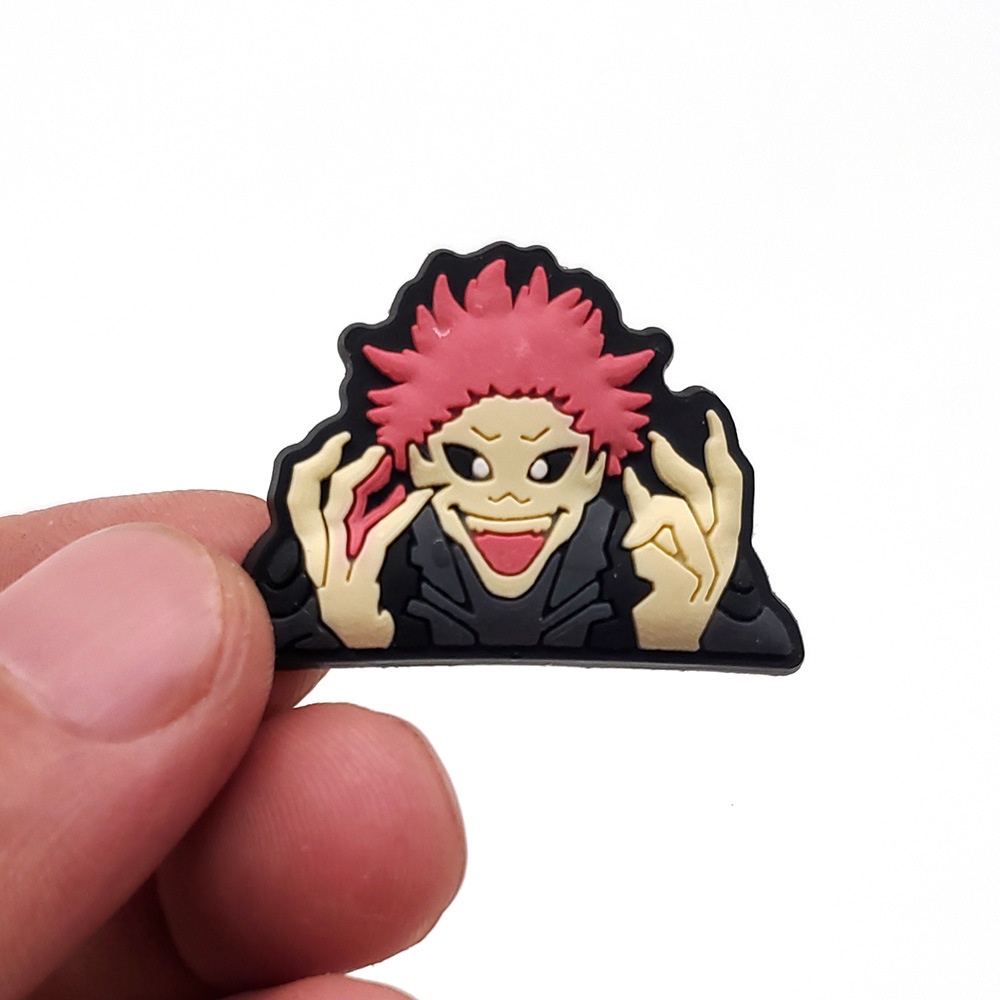 Cartoon Anime Jibbitz for Kids Megumi Croc Jibbits Charm Jujutsu Kaisen ...