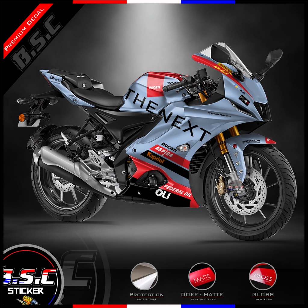 All New R15 V4 FULL BODY Decal Sticker with Gresini Livery Motif ...