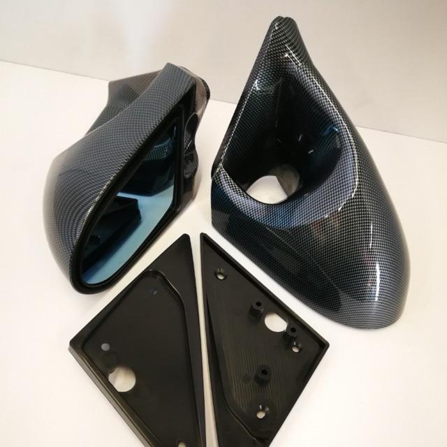 Ganador Side Mirror Proton Wira Satria Putra Ralliart Evo Lancer Mivec Blue Mirror Glass Ganador