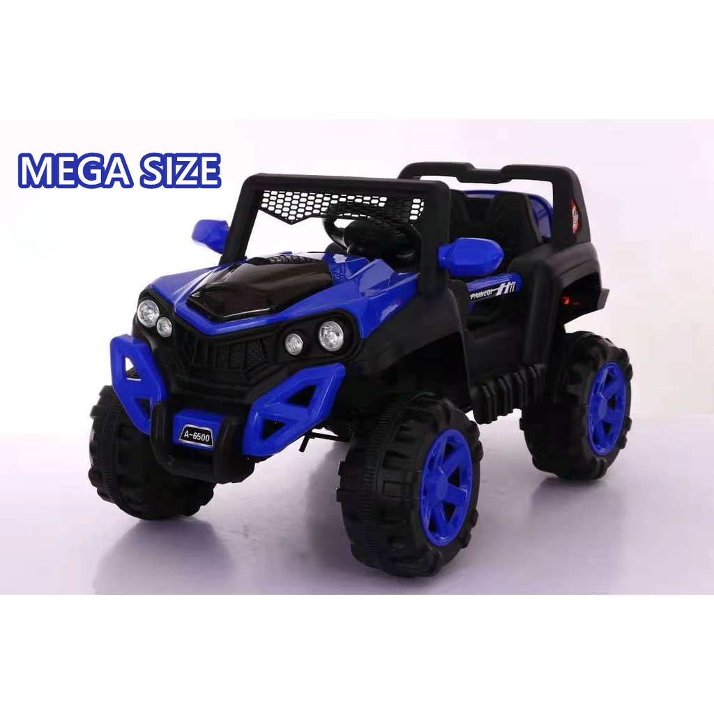 Mega Size Children Electric Jeep Off-road 4wheel Vehicle Super Jeep Kid ...