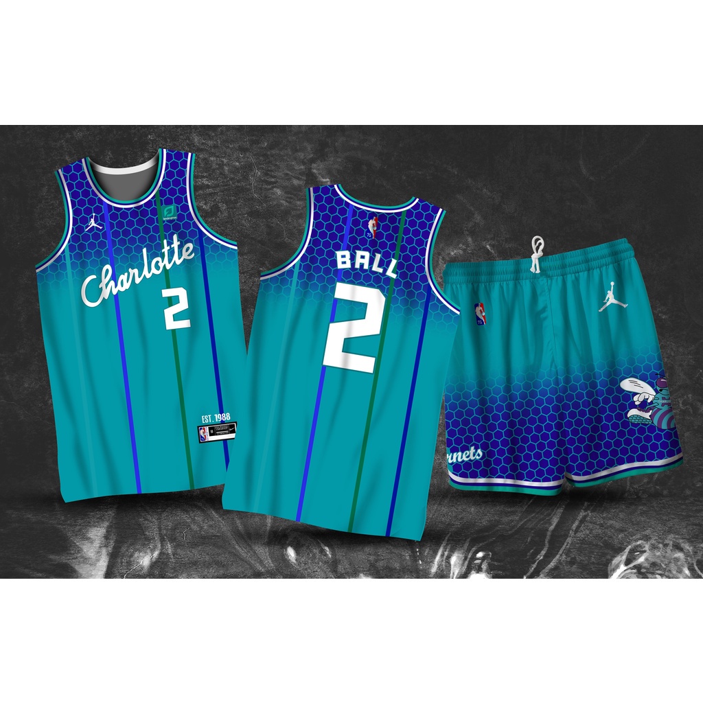 Charlotte Hornets LaMelo Ball #2 2021-22 City Edition Jersey | Full ...