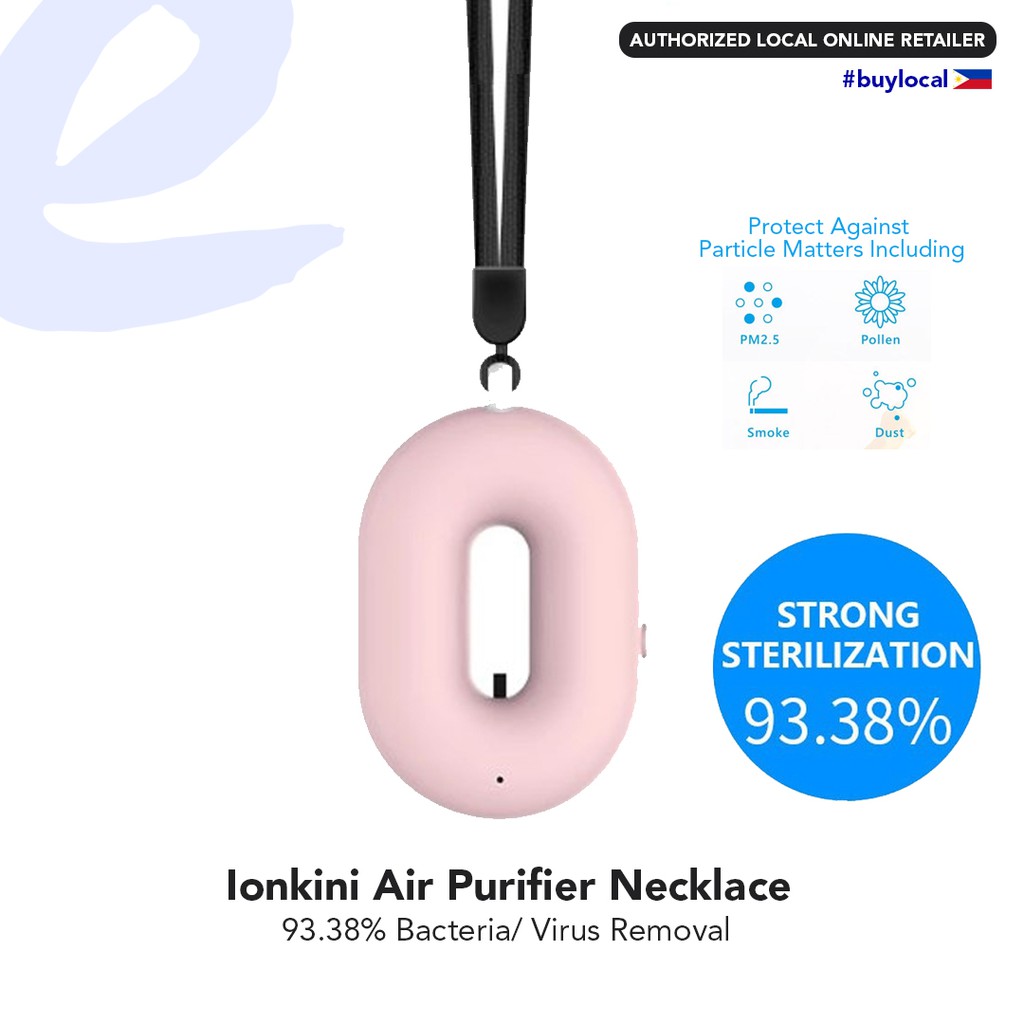 Ionkini air on sale purifier necklace