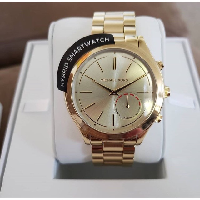 Michael kors hybrid hot sale smartwatch gold