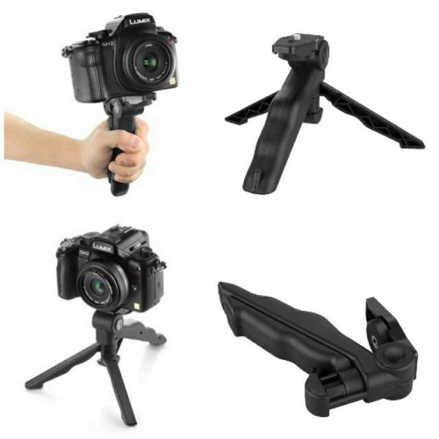 Mini Foldable Tripod Stand Monopod Gopro Mirrorless DSLR Camera ...