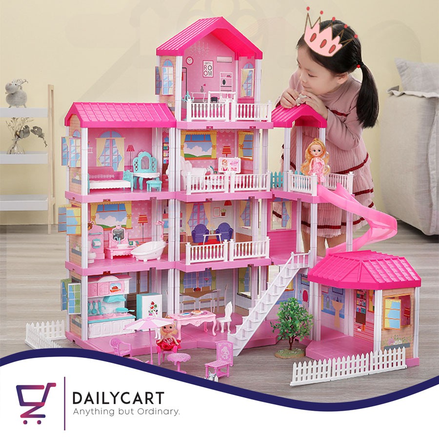 Big doll store house set