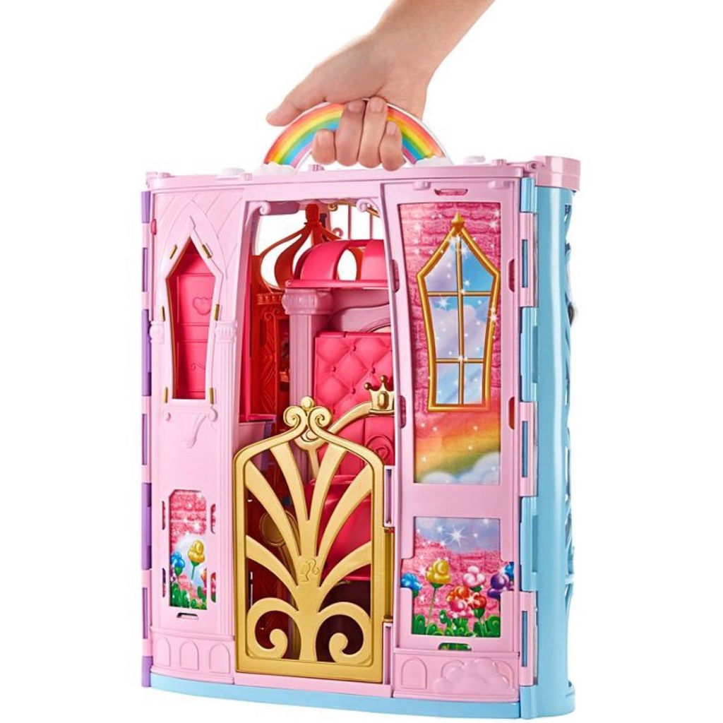 Barbie Dreamtopia Portable Castle Dollhouse Gift for Girls Kids Ages 3 years and above Shopee Philippines
