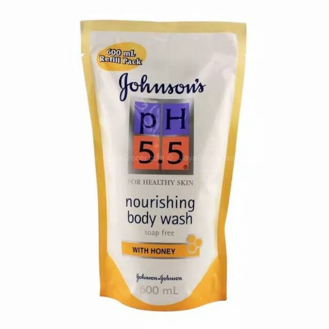 Johnson Ph 5.5 Nourishing Body Wash Honey Refill Pack (500Ml) Shopee