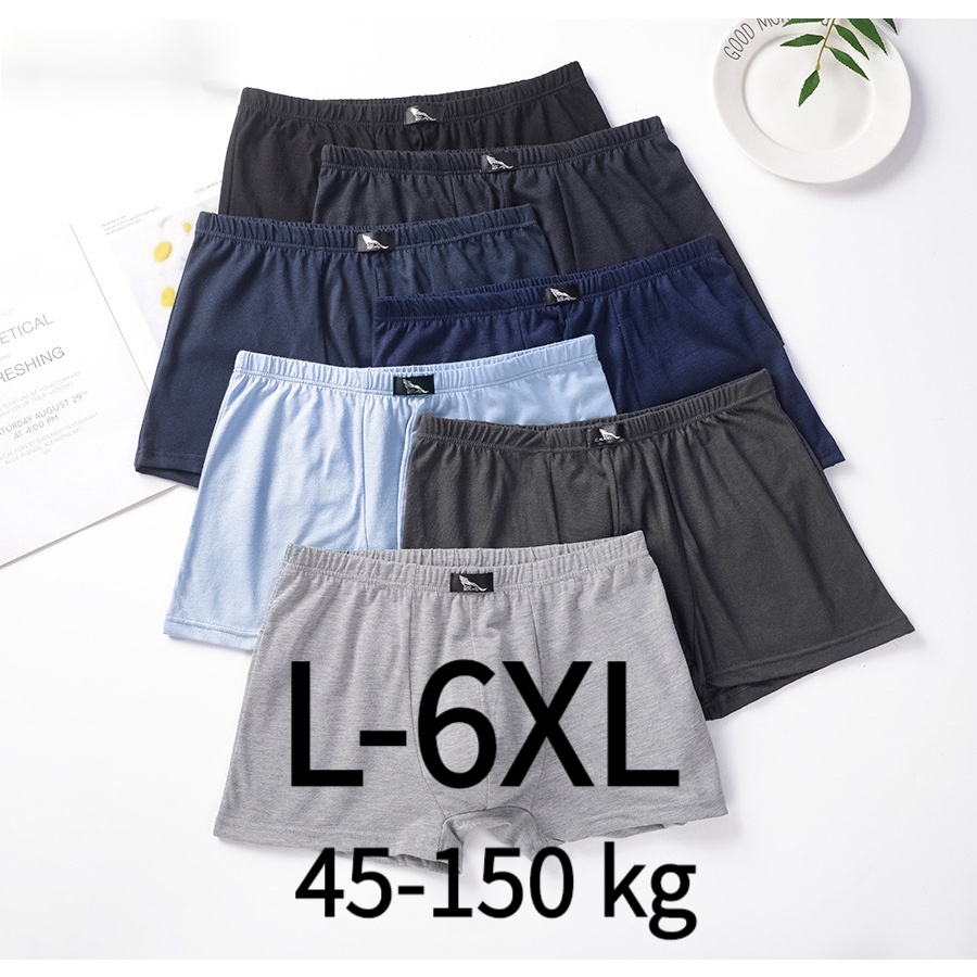 Cotton Men's Underwear Plus Size Unique MidWaist Pants Breathable