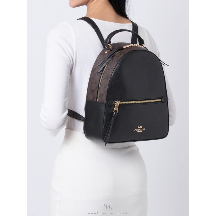 COACH JORDYN BACKPACK WITH SIGNATURE CANVAS Shopee Philippines