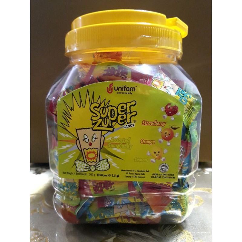 Super Zuper Assorted Sour Candy | Shopee Philippines