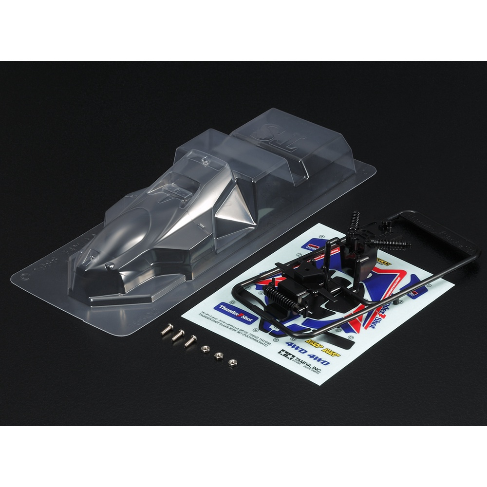 15502 Tamiya Thundershot Clear Body Set (POLYCARBONATE) | Shopee ...