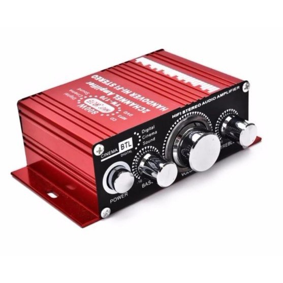 WHS 2 Channel Amplifier Handover HI-FI Stereo 800W BS YW-170 | Shopee ...