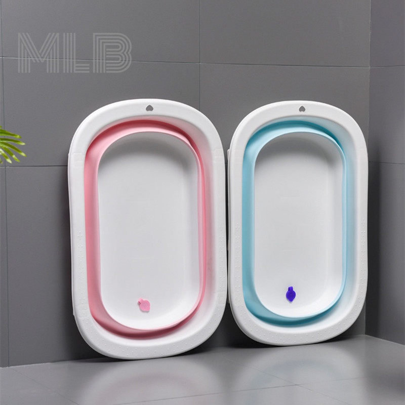 Newborn Baby Bath Tub Baby Foldable Bath Tub Silicone Bathtub With Bath Net Shopee Philippines