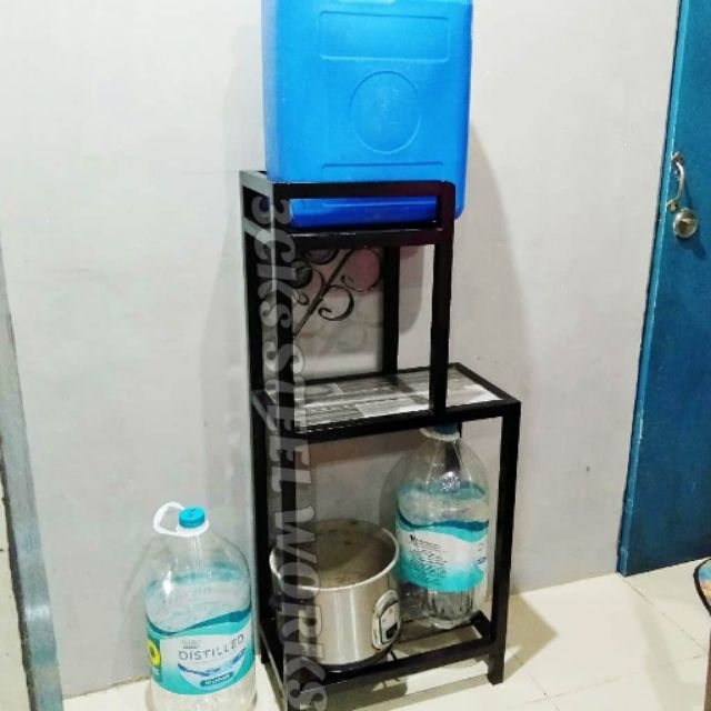 Water dispenser hot sale rack