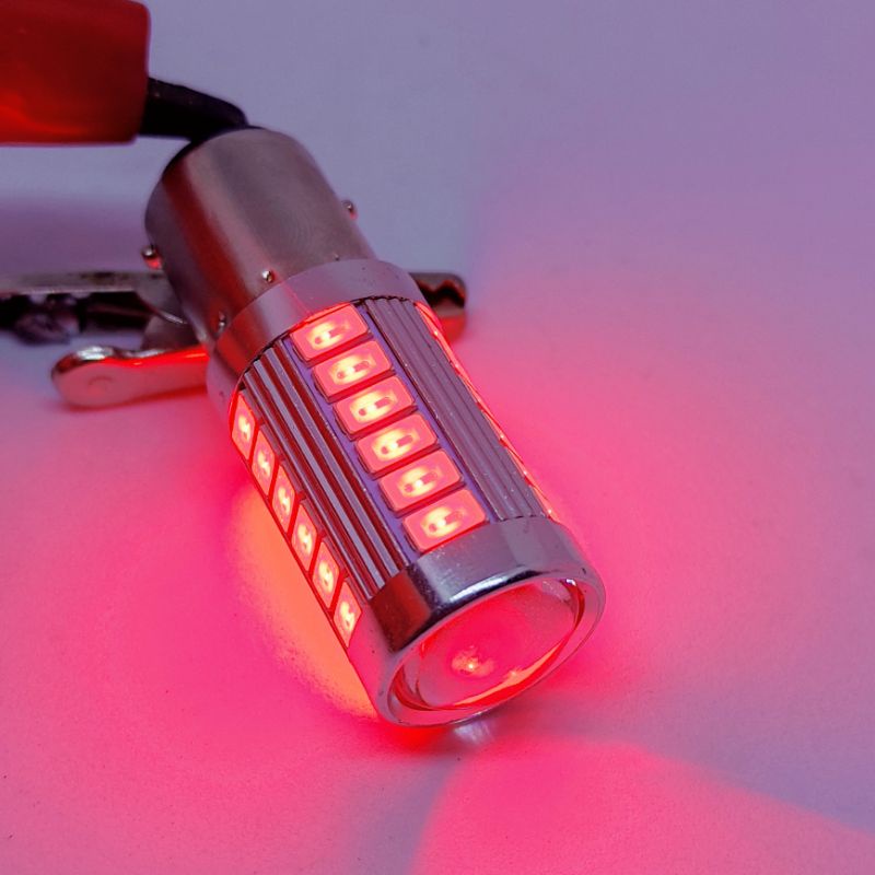 Universal LED Brake Light and Tail Light Bulb DC912V BAY15D 1157