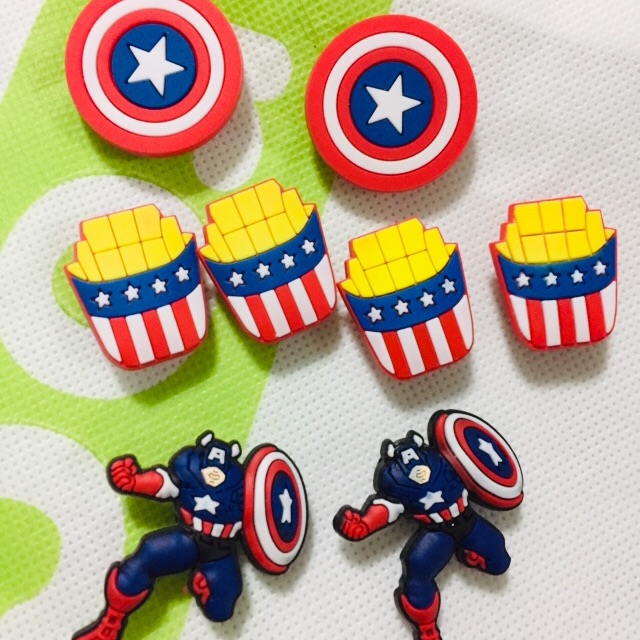 Captain america jibbitz hot sale