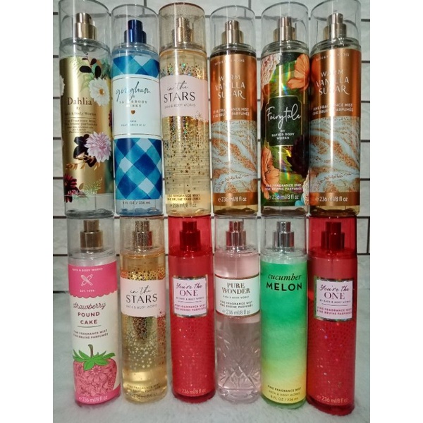 Bath & Body Works Fragrance 236ml/full size | Shopee Philippines