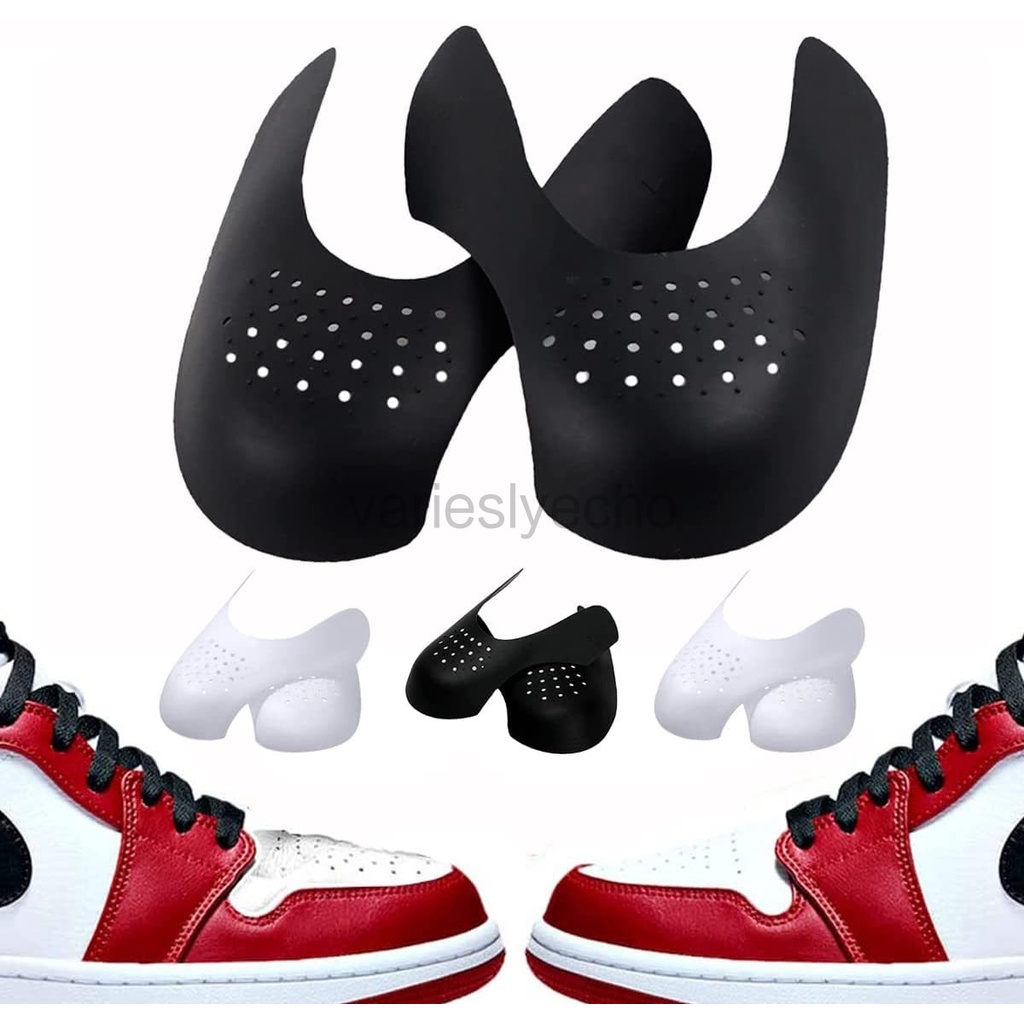3 Pairs Shoes Crease Protector Against Sneaker Creases Toe Box Decreaser Anti Wrinkle Shoes Creases Unisex Shoe Care Kits