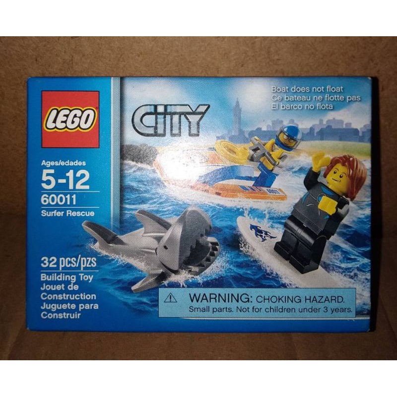 Lego City Surfer Rescue Surfer boy #60011 | Shopee Philippines