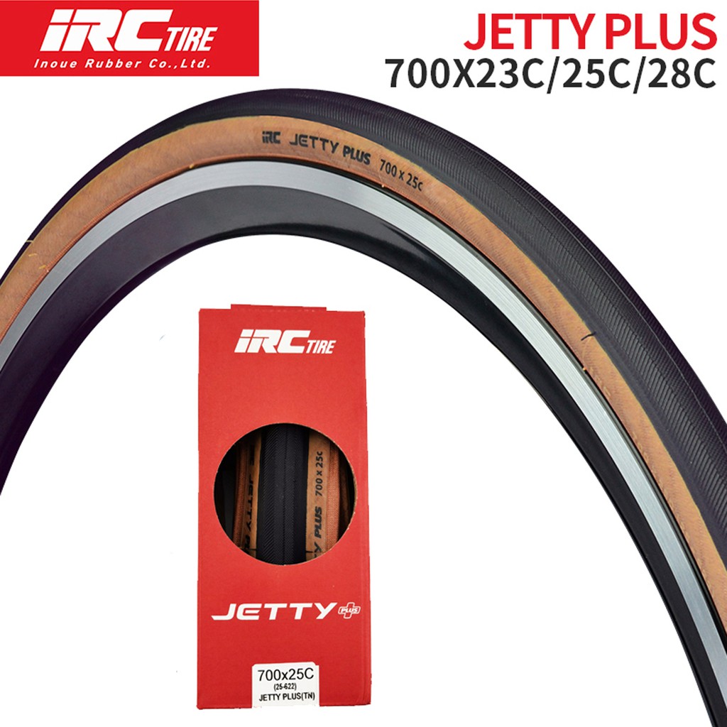 Original Japanese IRC folding tires 700x23/25/28C JETTY PLUS road bike