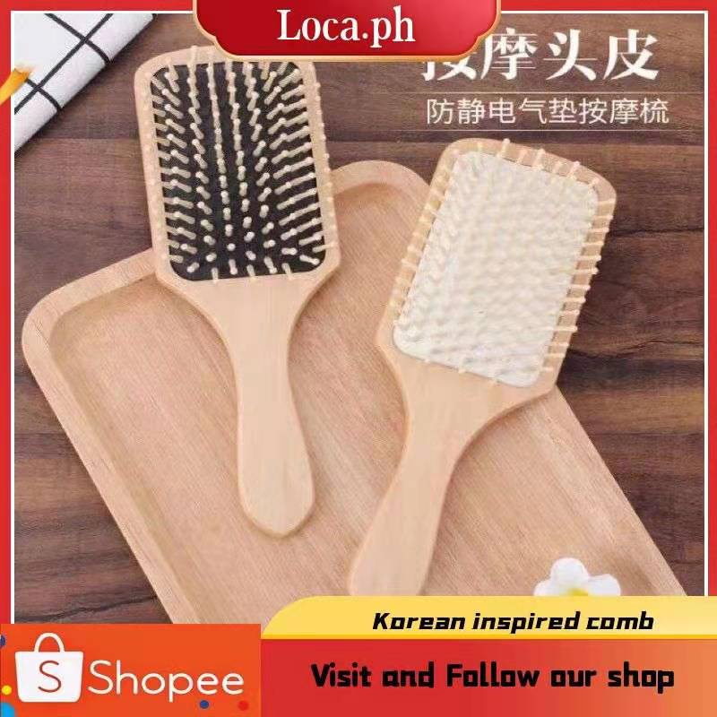 Ecofriendly Hairbrush Healthcare Tools Wide Tooth Scalp Products