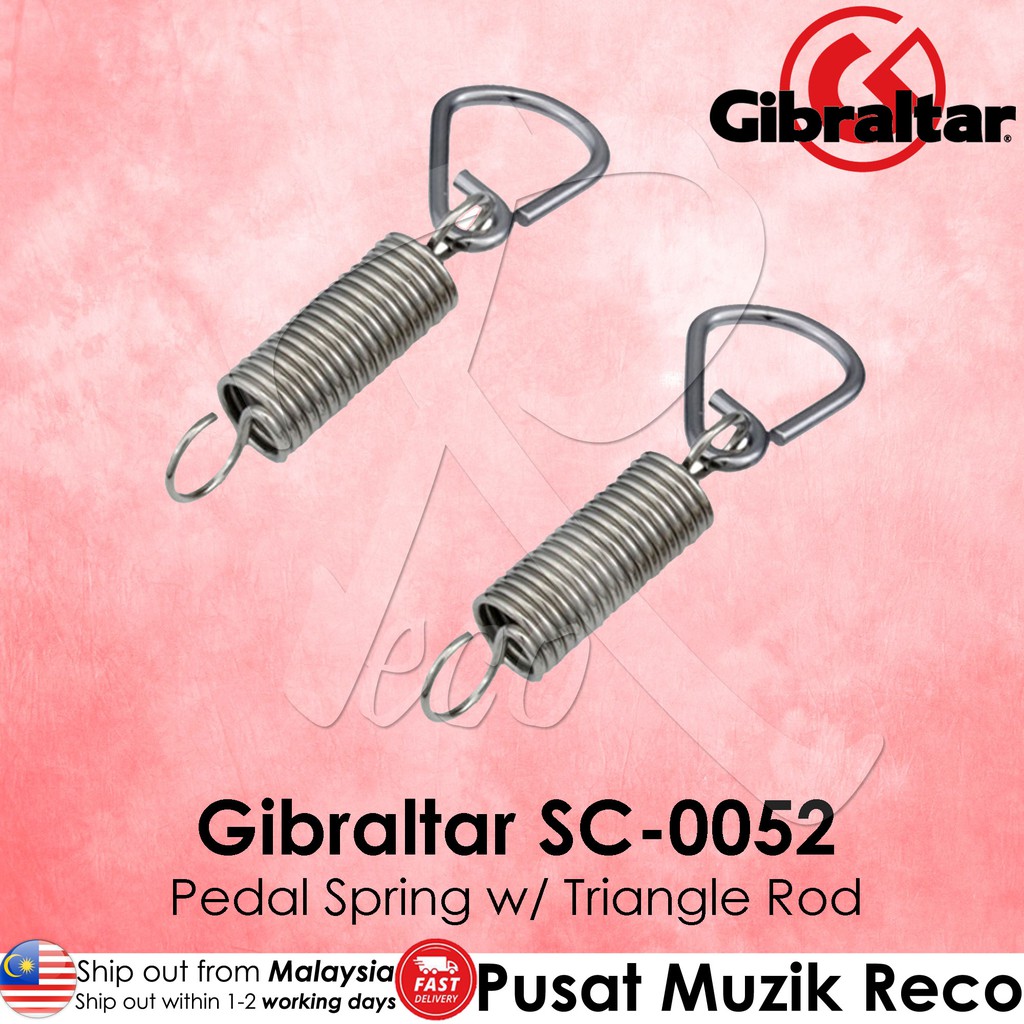 Gibraltar SC-0052 Drum Pedal Spring with Triangle Rod 2/Pack | Shopee ...