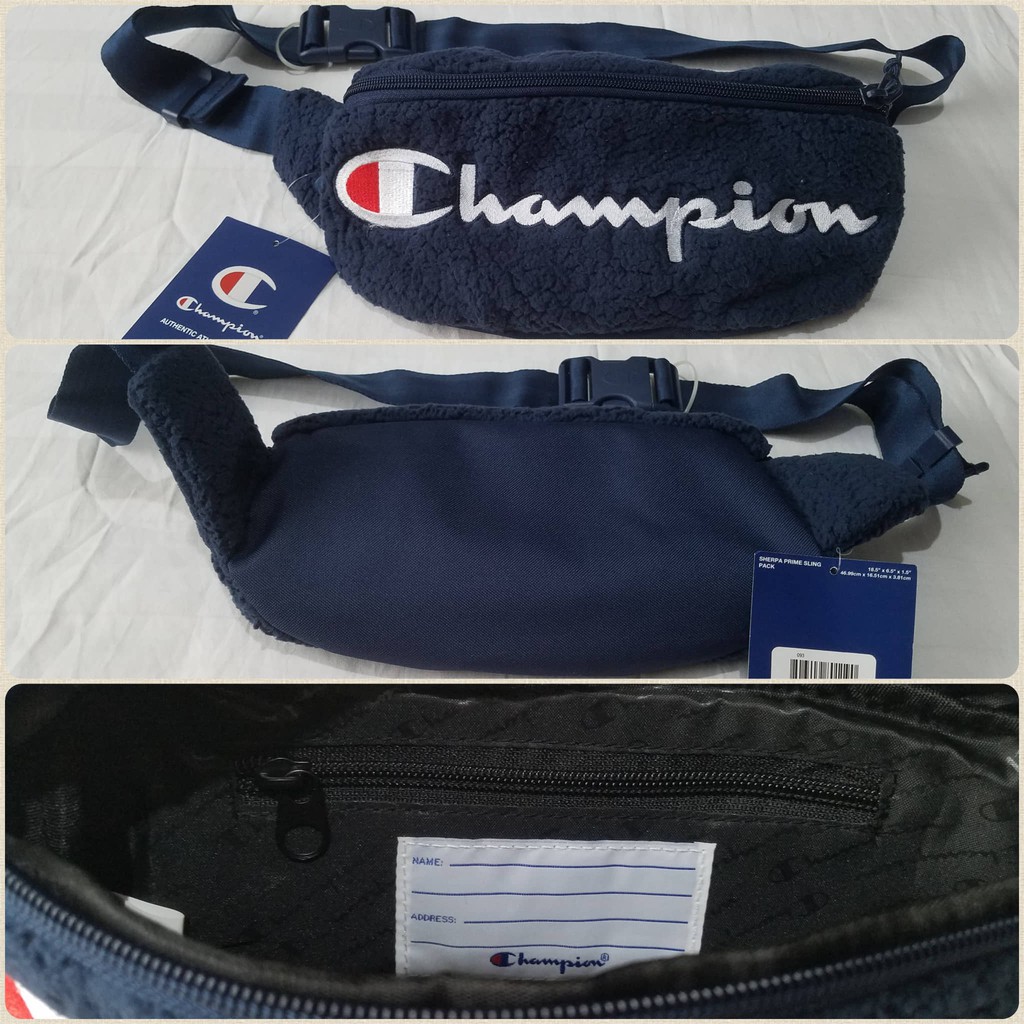 Champion prime outlet sherpa sling pack