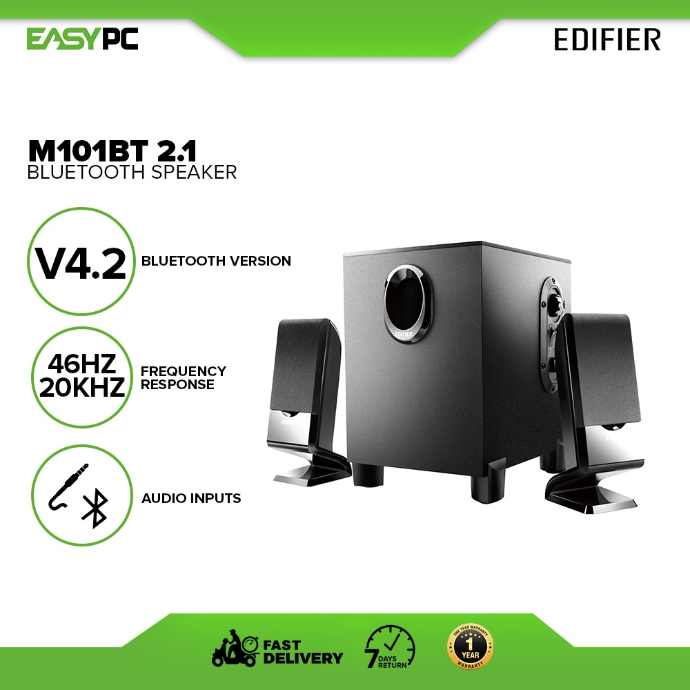 Edifier M101BT 2.1 Bluetooth Speaker,M101BT 2.1 Bluetooth Speaker ...