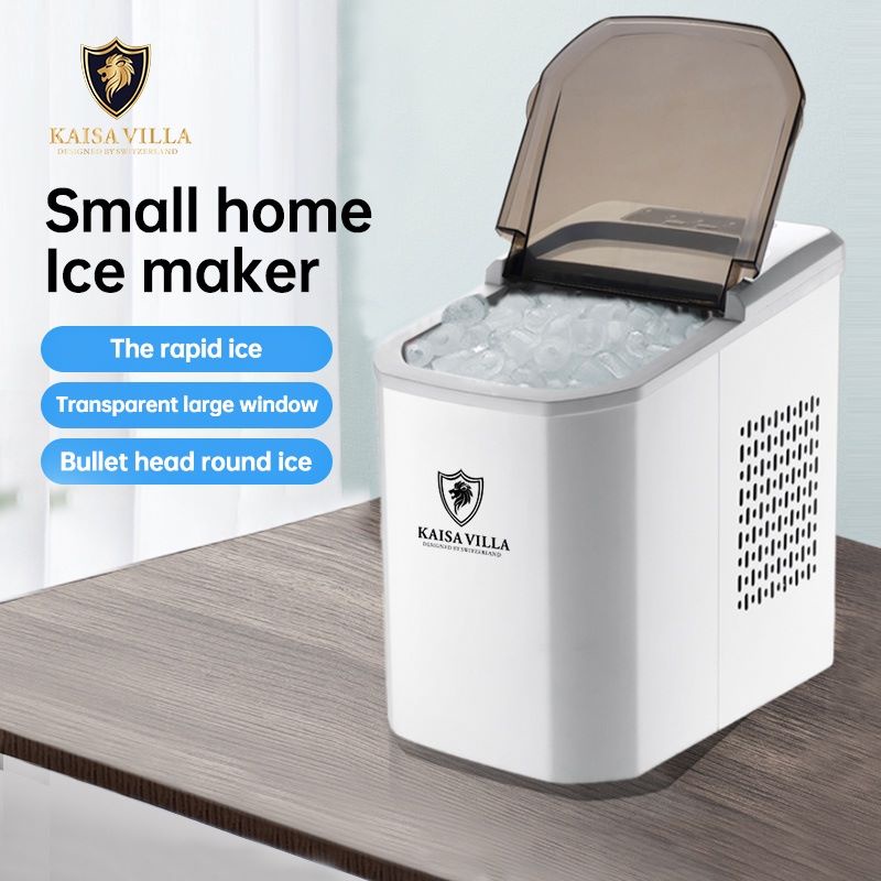 Kaisa Villa Portable Automatic Electric Ice Maker Household Mini Square ...