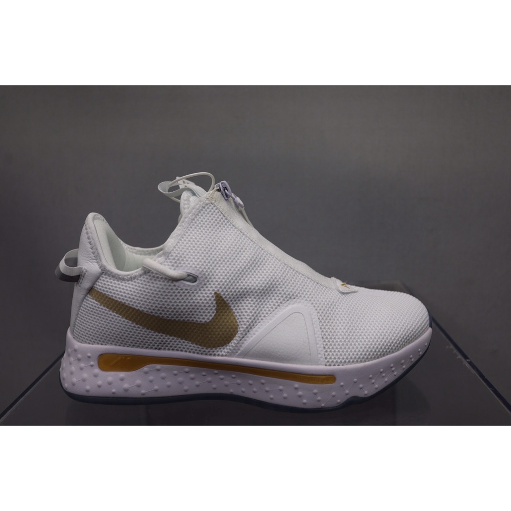 White and gold hot sale paul george shoes