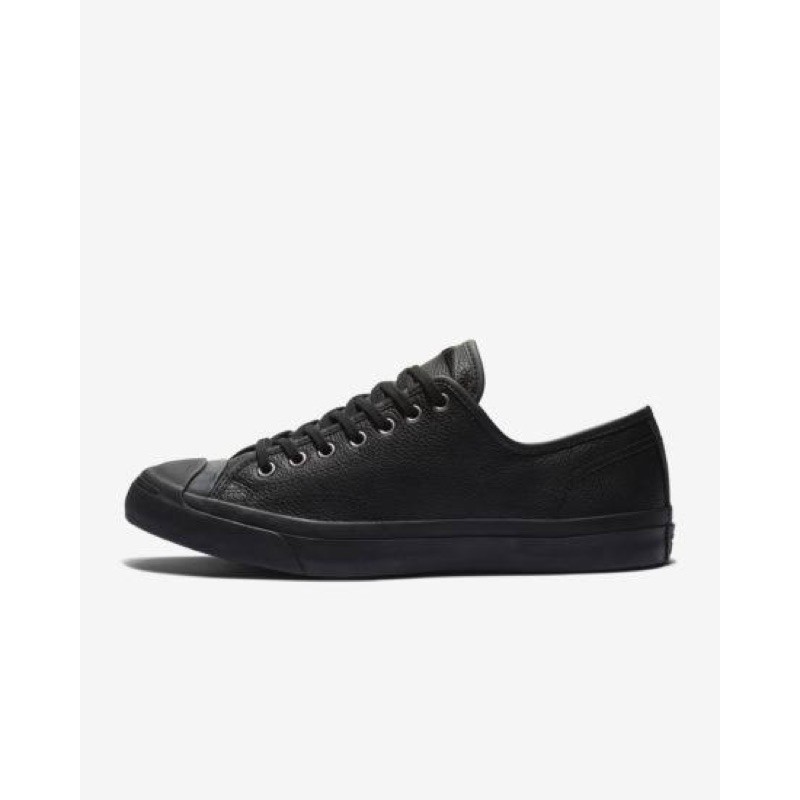 Converse jack clearance purcell black leather