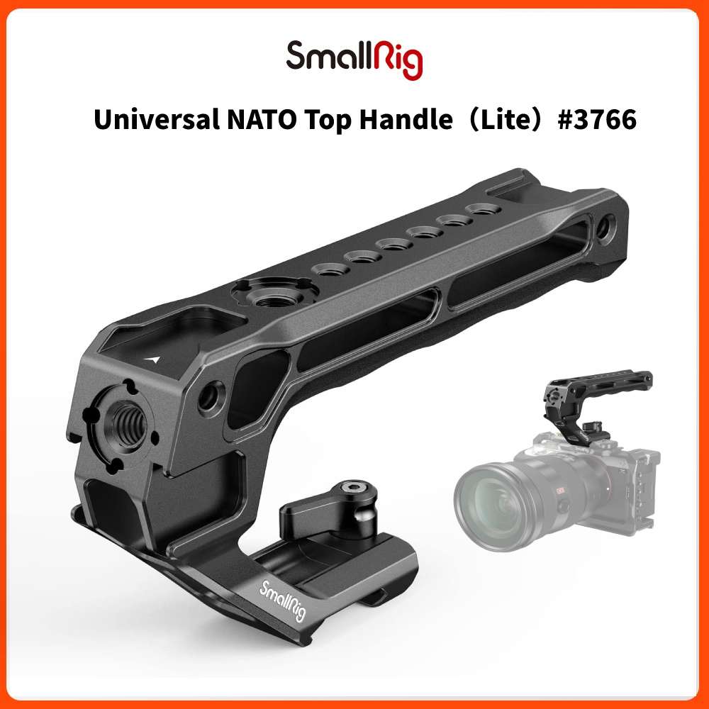 SmallRig Camera Top Handle for Any Accessories Features NATO Rail（Lite ...