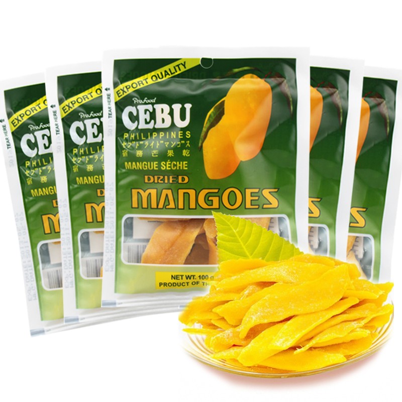Profood Cebu Dried Mangoes 100Grams Shopee Philippines