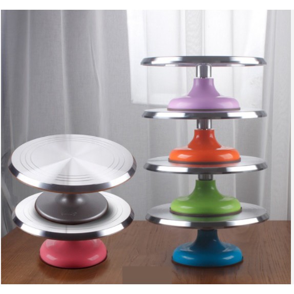 Aluminum cake stand best sale