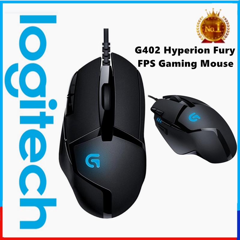 Logitech G402 Hyperion Fury FPS Gaming Mouse (black) | Shopee Philippines