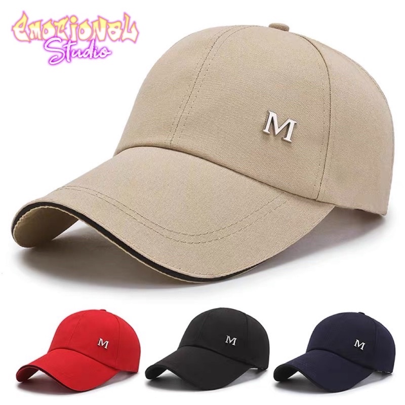 Emotional Studio Fashion Cap New Deign Letter M Classic Baseball Cap ...