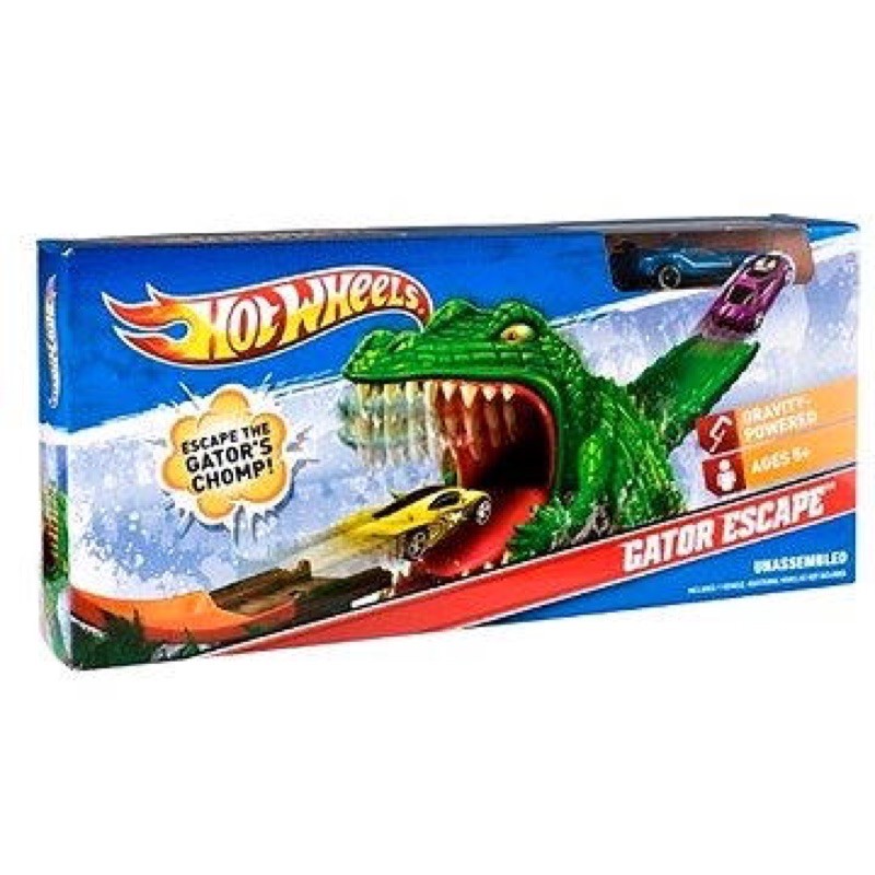 Hot wheels cheap track with alligator