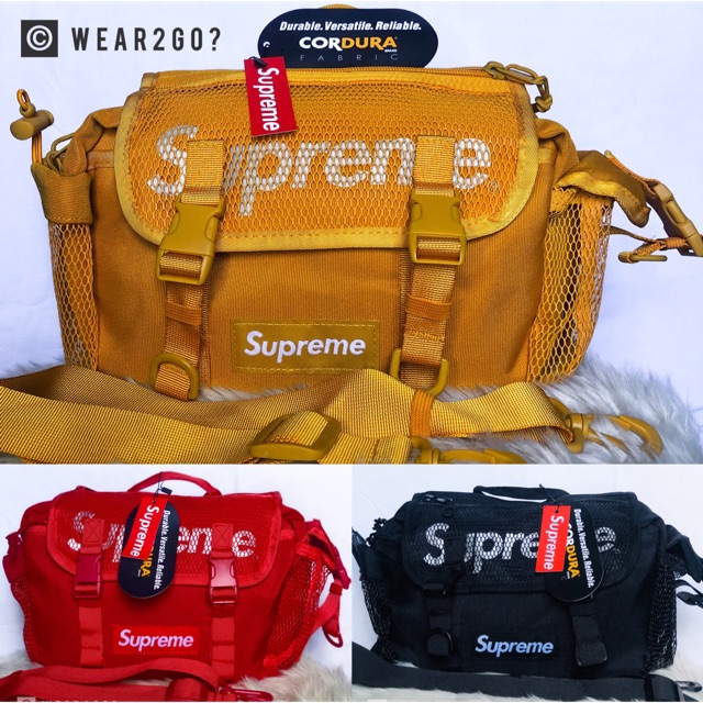 Supreme gold best sale waist bag