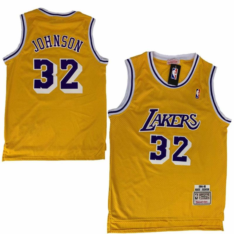 Magic Johnson Los Angeles Lakers Retro Jersey Shopee Philippines