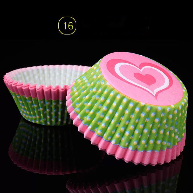 100Pcs 3oz Cake Muffin Cupcake Paper Cups Cake box Cupcake Liner